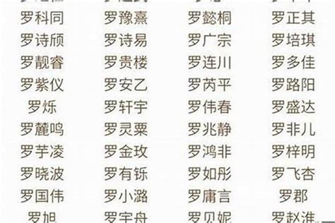 名字大全男|男孩名字